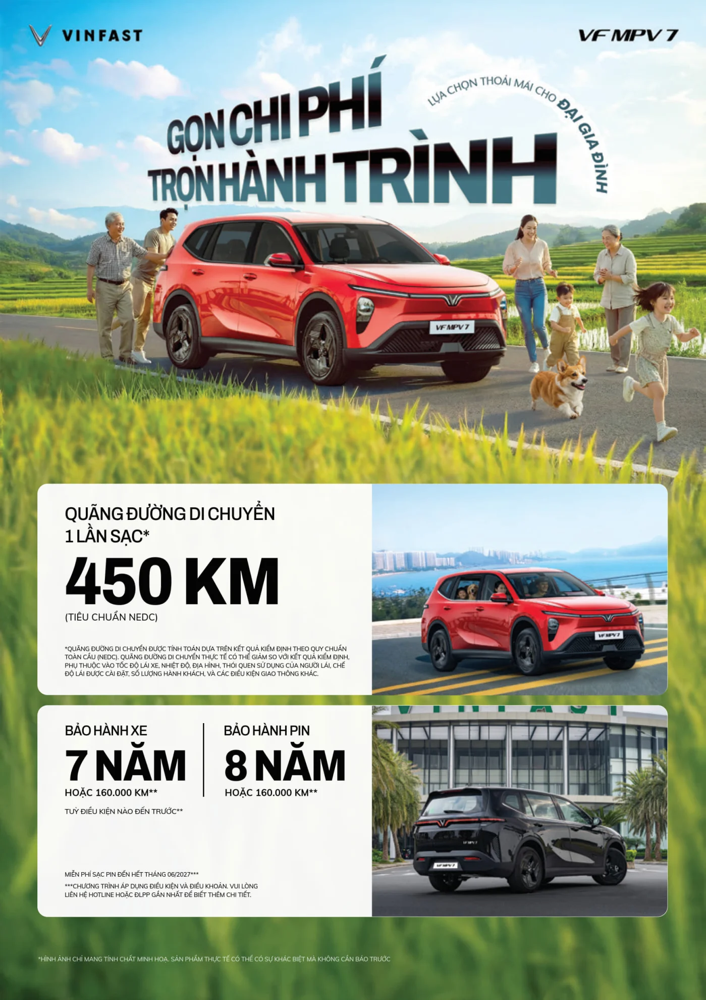 Miễn Phí Sạc Pin Đến Hết Tháng 06/2027***